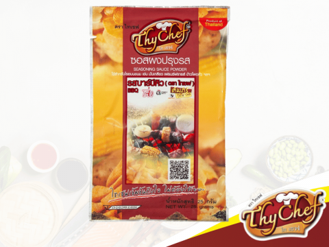 ซอสผงปรุงรส รสบาร์บีคิว 25 กรัม แพ็ค 20 ซอง